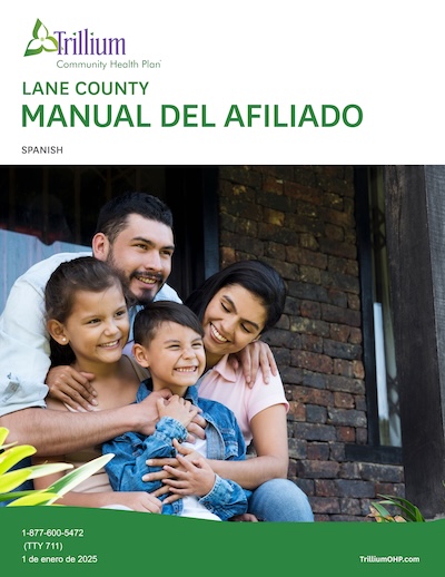 Manual del Afiliado Lane County Espanol